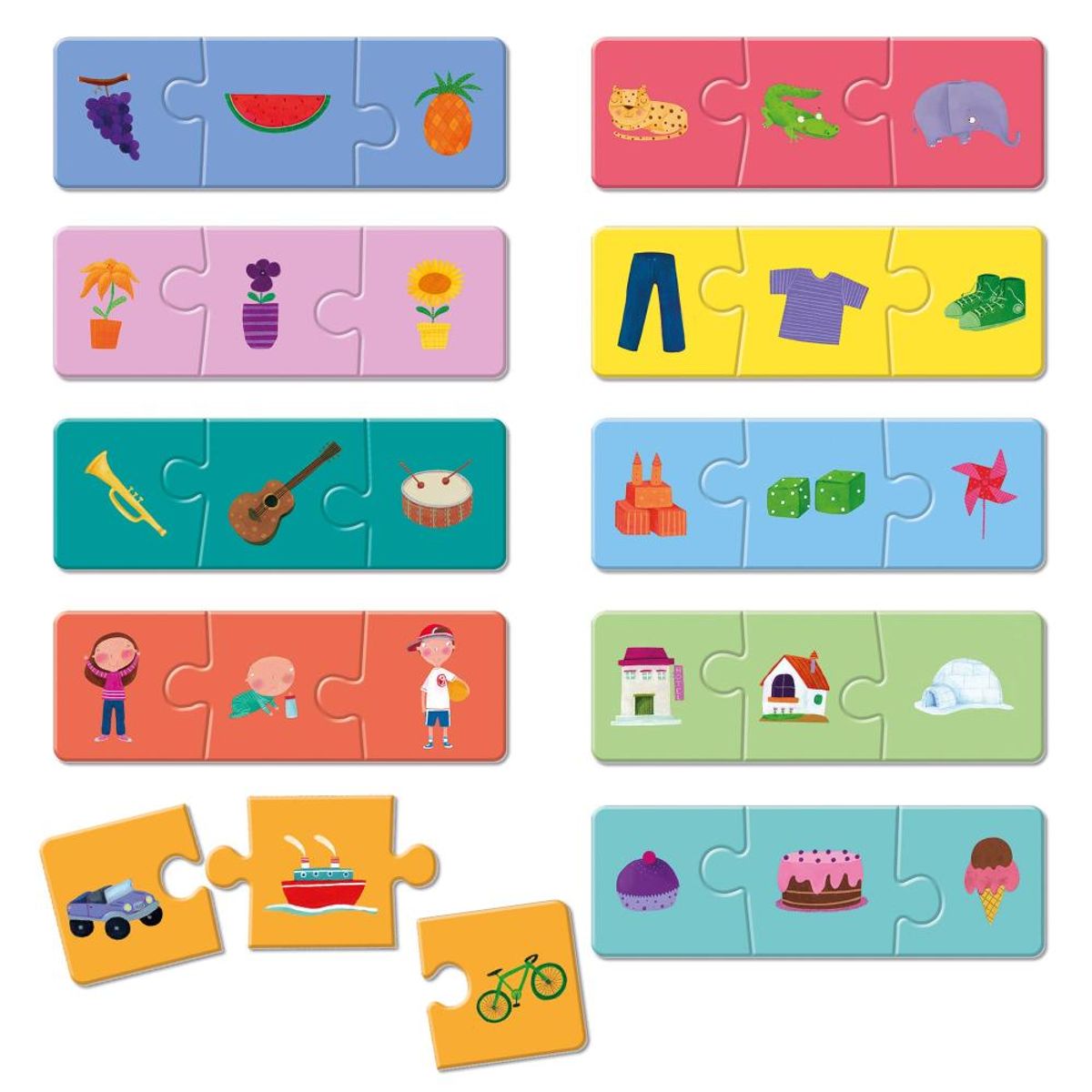 LUDATTICA - Trio Montessori Familias Lógicas Ludattica