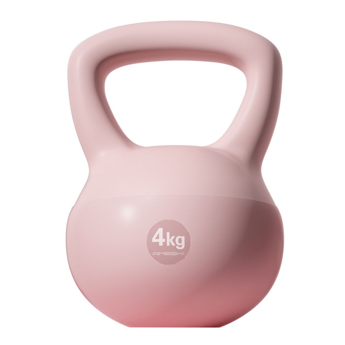 CRUSEC - Pesa Rusa Suave Kettlebell Base De Goma Arena De Hierro 4KG