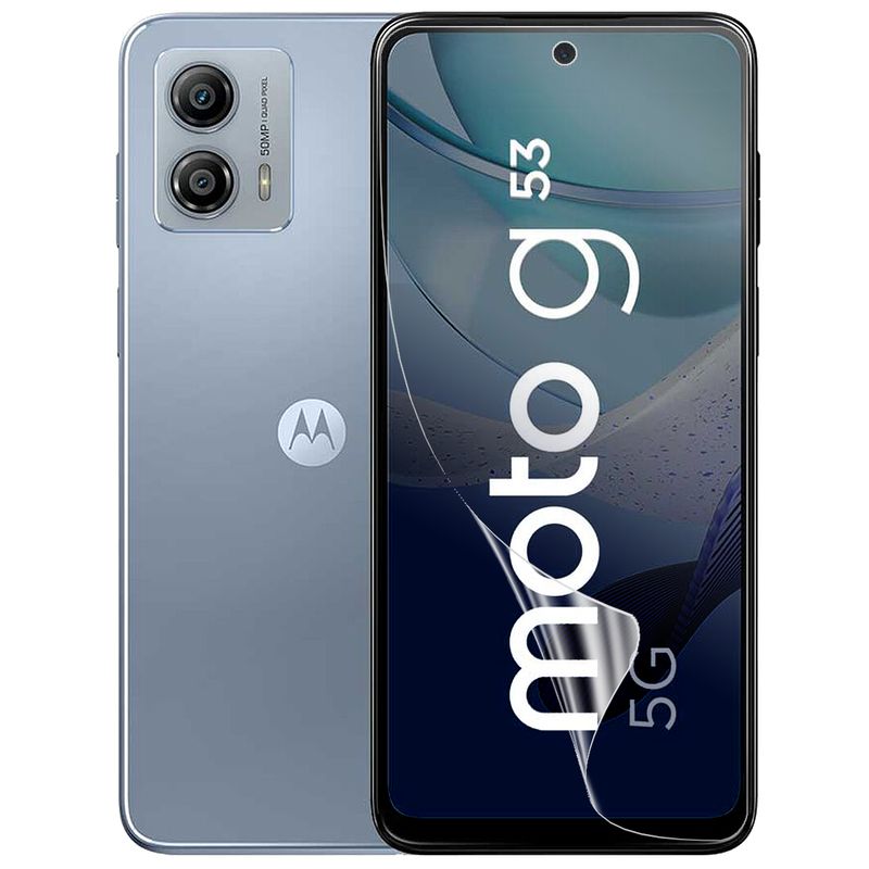 ROCK SPACE - Lamina de Hidrogel Protector para Motorola G53