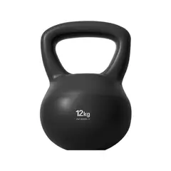 CRUSEC - Pesa Rusa Suave Kettlebell Base De Goma Arena De Hierro 12KG