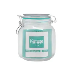 KEEP - FRASCO HERMETICO 1000 ML CELESTE