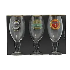GLASSO - SET 3 COPON CERVECERO