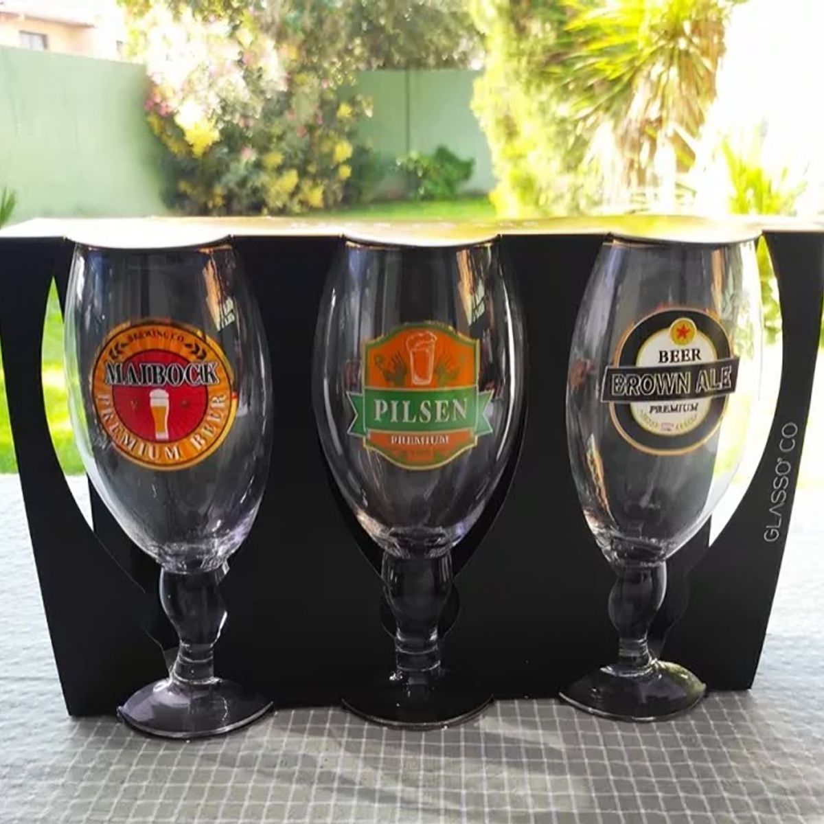 GLASSO - SET 3 COPON CERVECERO GLASSO