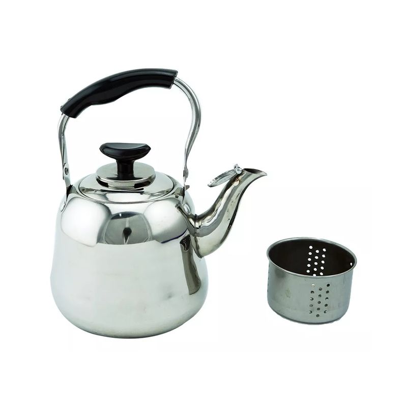 GENERICO - Tetera De Té 1,5 Lt Acero Inoxidable C/filtro Té Infusiones