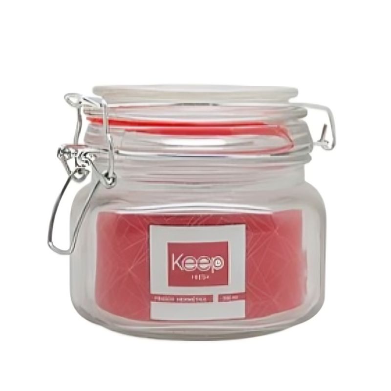 OEM - FRASCO HERMETICO 500 ML ROJO