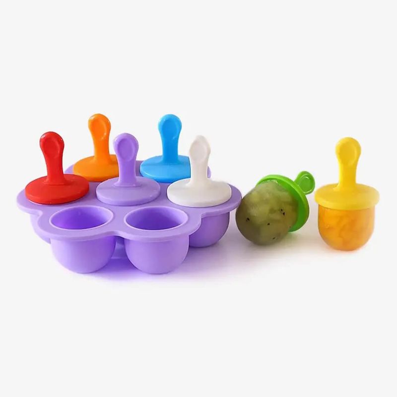 OEM - MOLDES DE SILICONA PARA PALETAS DE FRUTAS