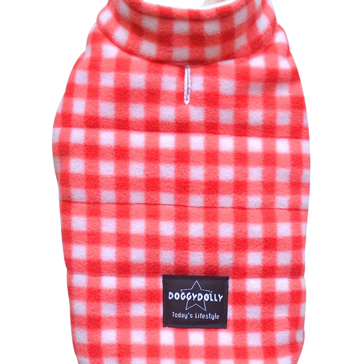 DOGGY DOLLY - Abrigo Perros Leñador Rojo Perros Grandes Talla M DoggyDolly