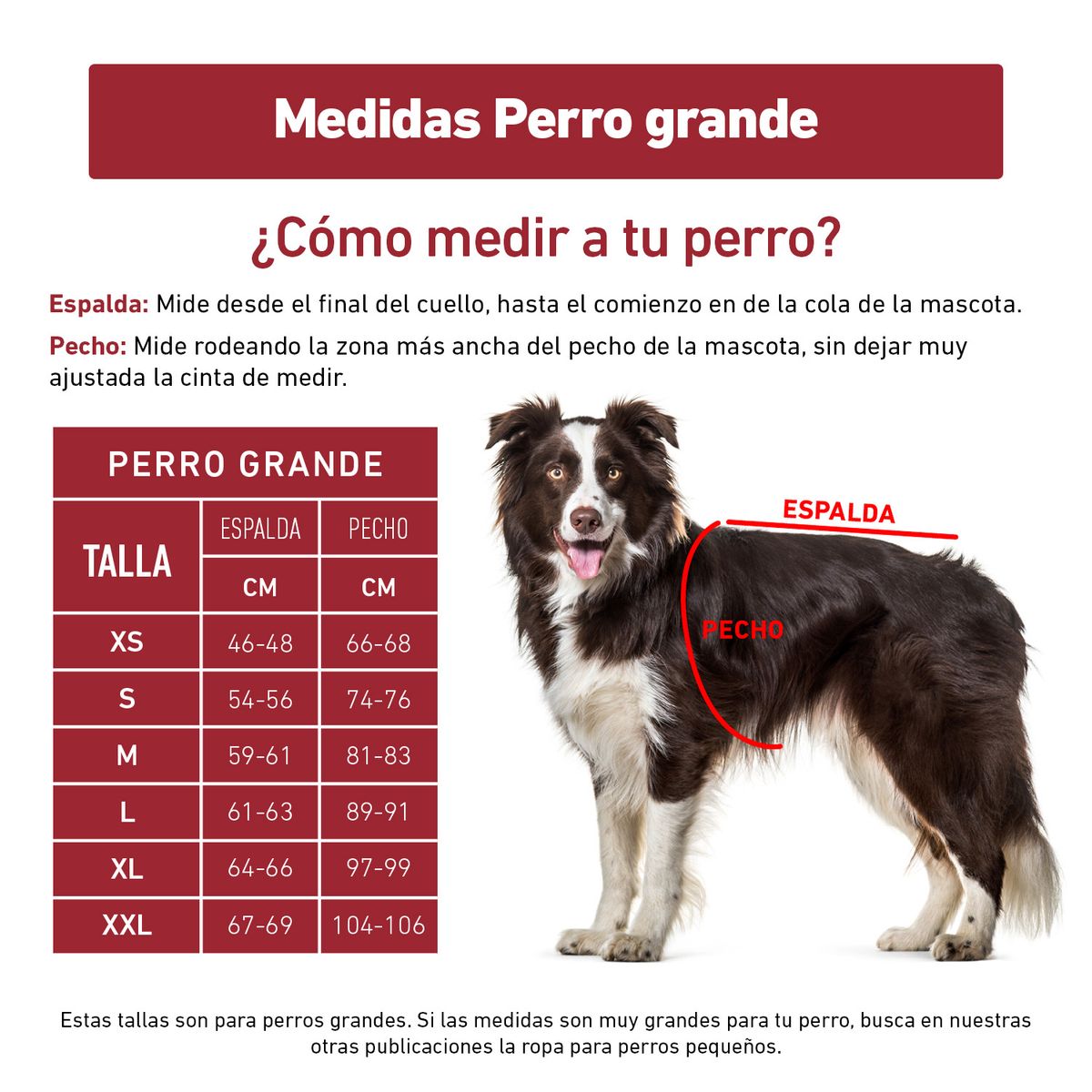 DOGGY DOLLY - Abrigo Perros Leñador Rojo-Perros Grandes TallaXS DoggyDolly