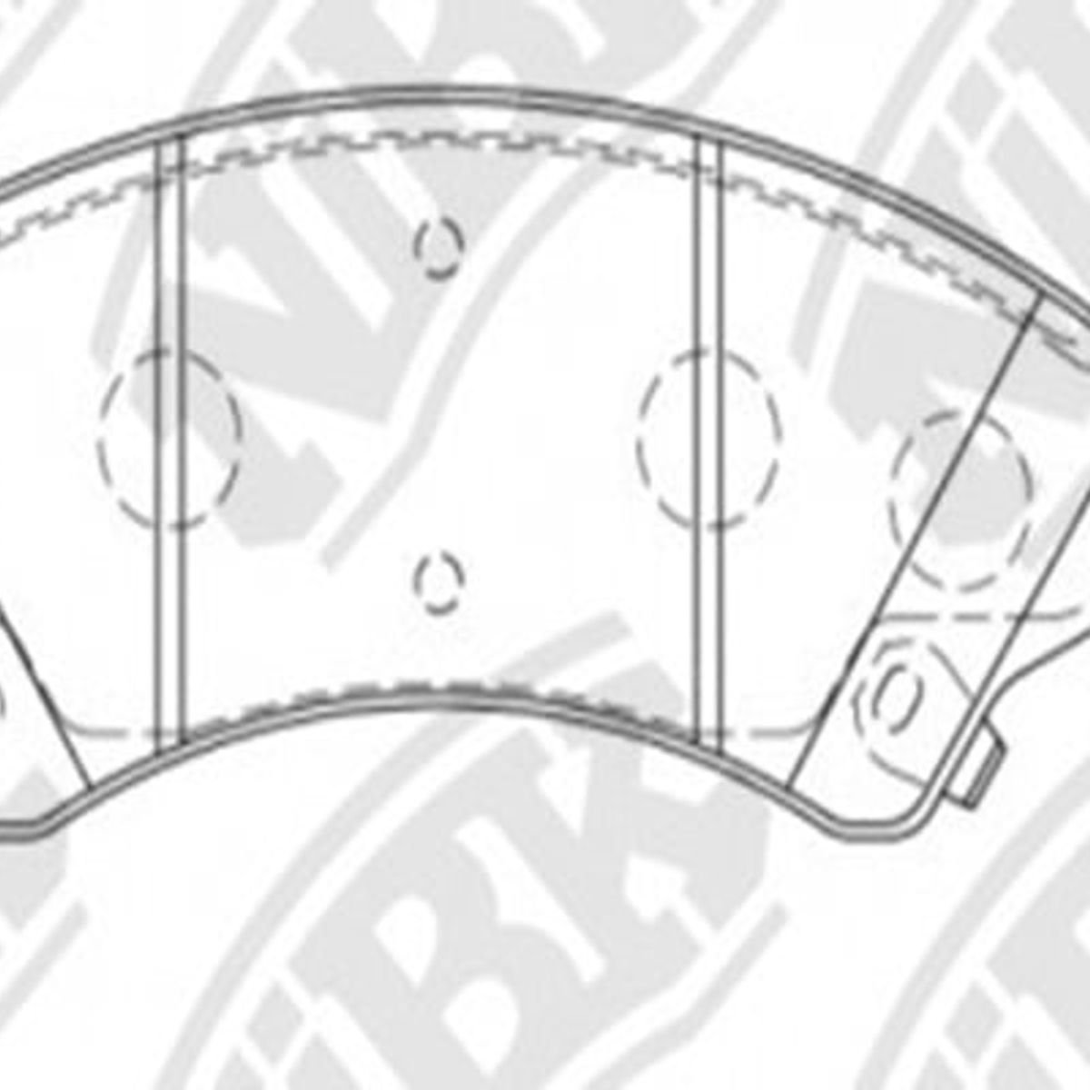 GENERICO - Pastillas De Frenos Delanteras Ford Ranger 3.2 2012-2022