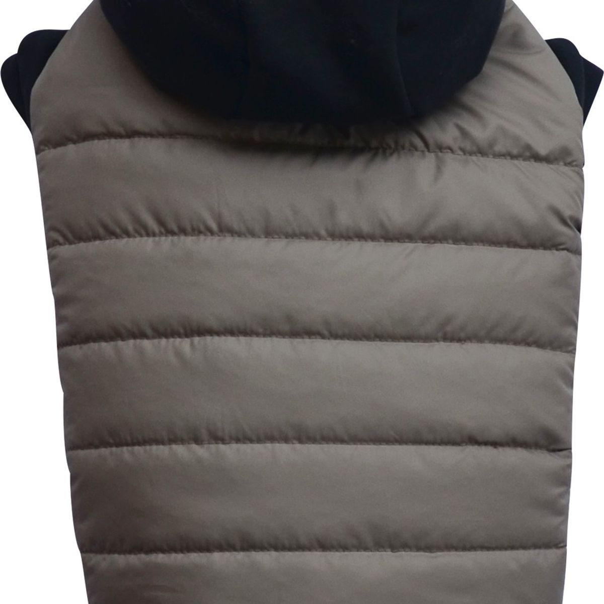 GENERICO - Parka Impermeable BeigeNegro Perro Pequeño TallaS DoggyDolly