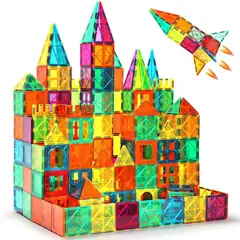 OEM - PUZZLE MAGNETICO DE CONSTRUCCION 100 PIEZAS 3D
