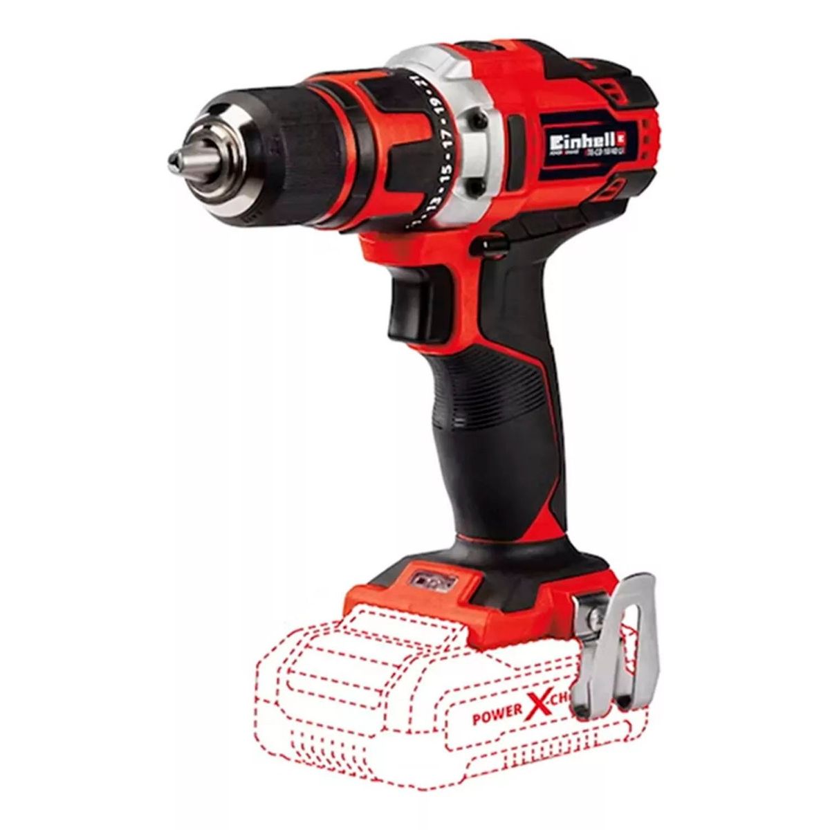 EINHELL - Taladro Atornillador 13mm 18v Te-cd 1840 Li-solo Einhell