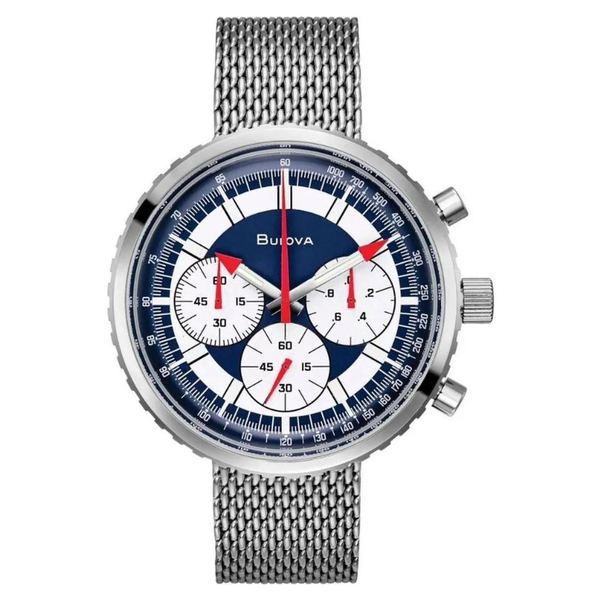 BULOVA - Reloj Bulova Archive Series Cronografo C Azul 96k101