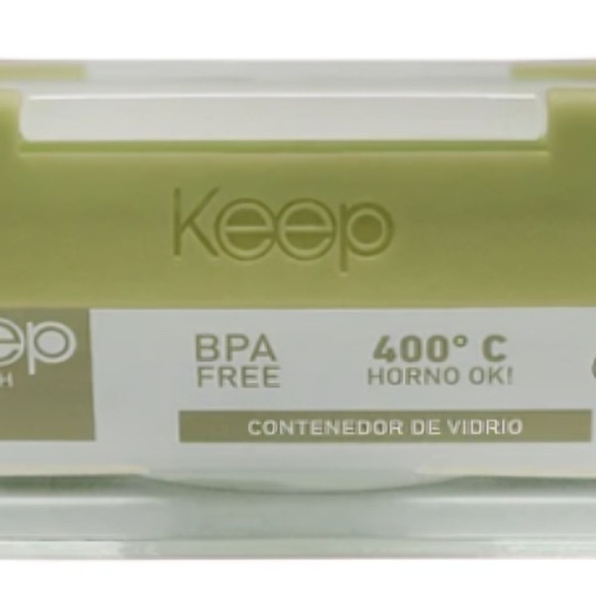 KEEP - HERMETICO RECTANGULAR 640ML GLASS KEEP