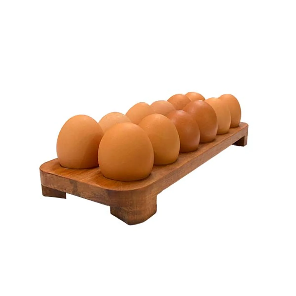 GENERICO - Huevera de madera nativa