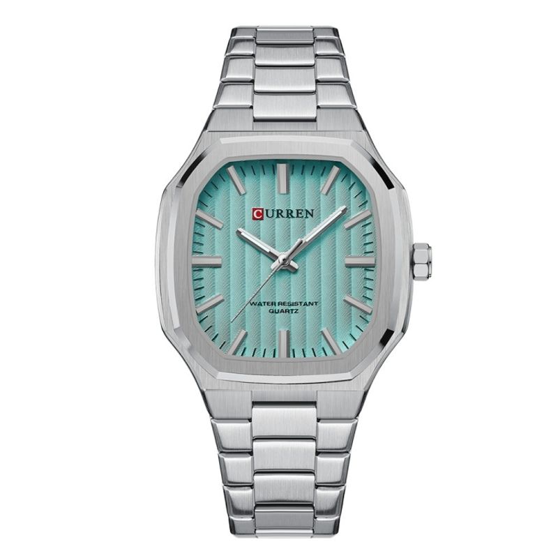 CURREN - Reloj Curren KREE0501 Cuarzo Plateado