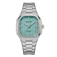 CURREN - Reloj KREE0501 Cuarzo Plateado