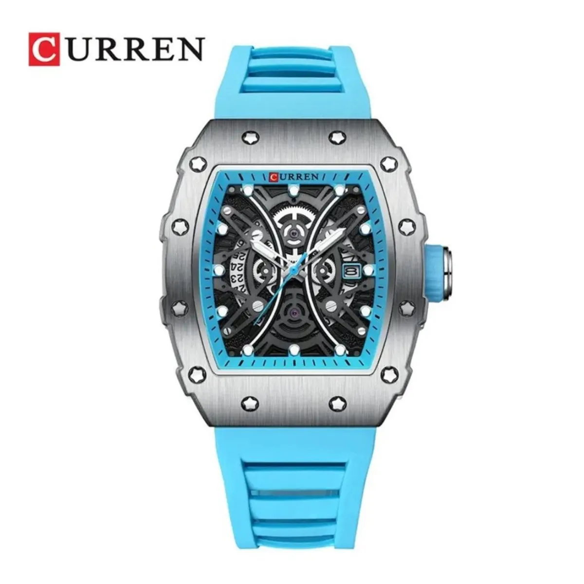 CURREN - Reloj Curren KRED8001 Cuarzo Turquesa