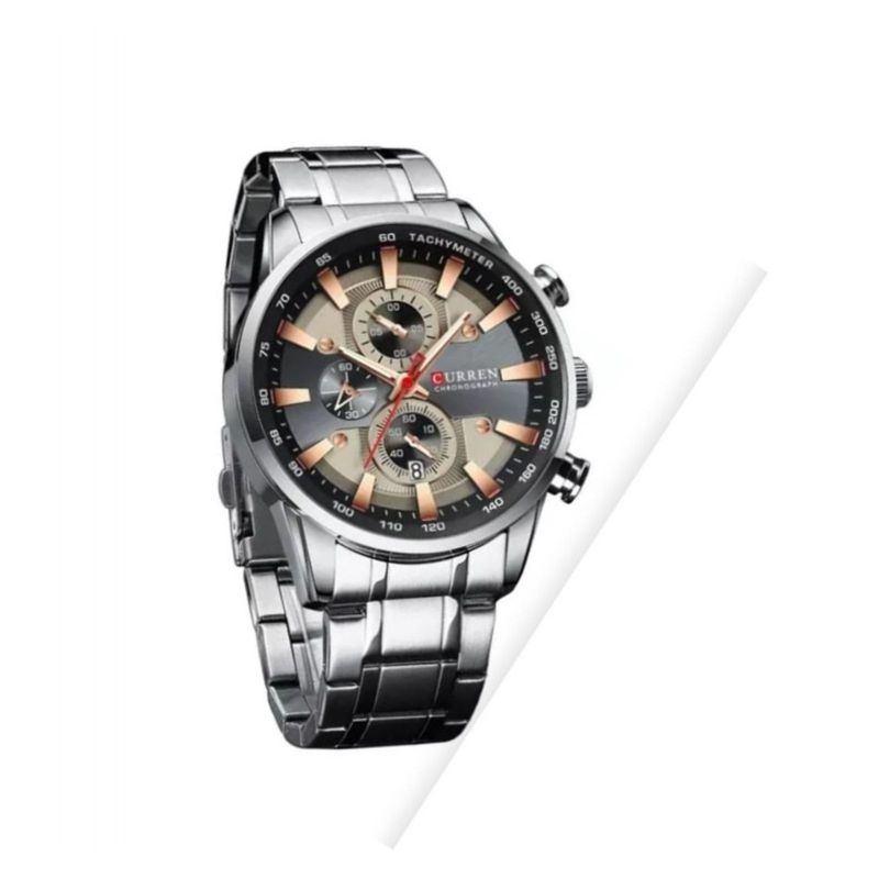 CURREN - Reloj Curren KREC971912 Cuarzo Plateado