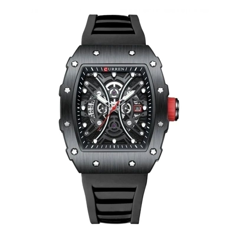 CURREN - Reloj Curren KRED8004 Cuarzo Negro