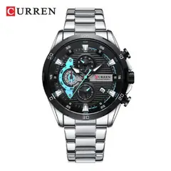 CURREN - Reloj KRED391901 Cuarzo Plateado
