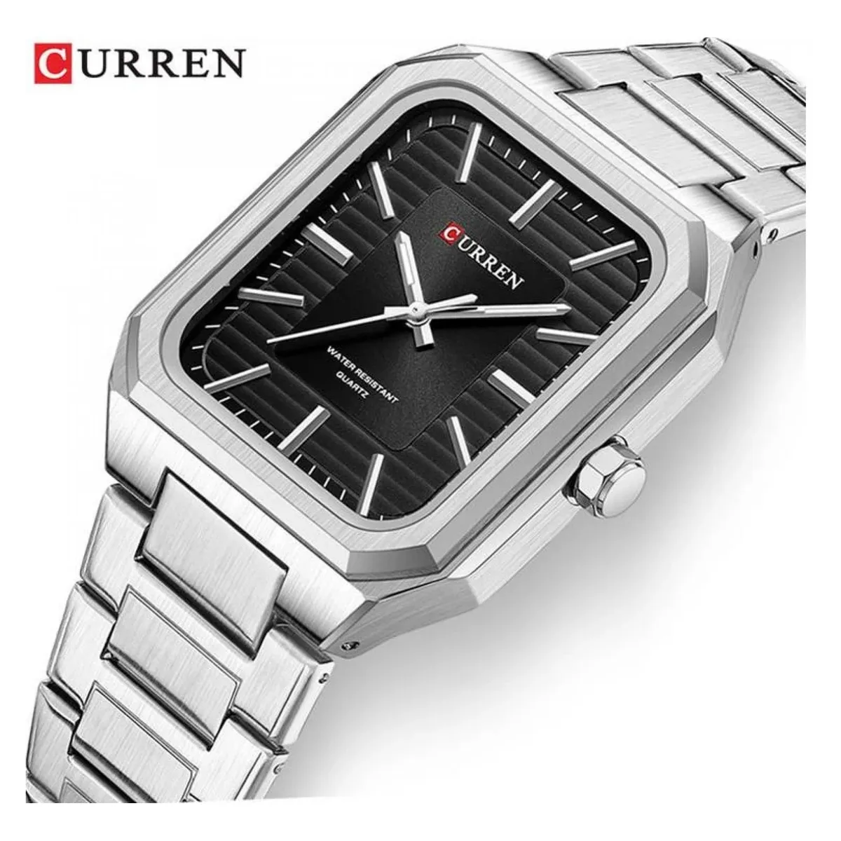 CURREN - Reloj Curren KREE0404 Cuarzo Plateado
