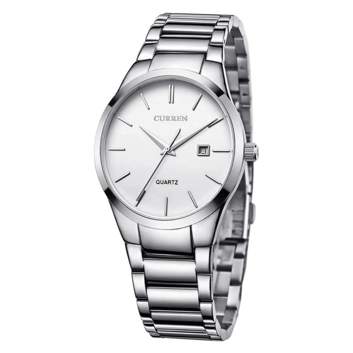 CURREN - Reloj Curren KREA101902 Cuarzo Plateado