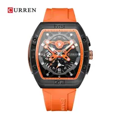 CURREN - Reloj KRED8702 Cuarzo Naranja