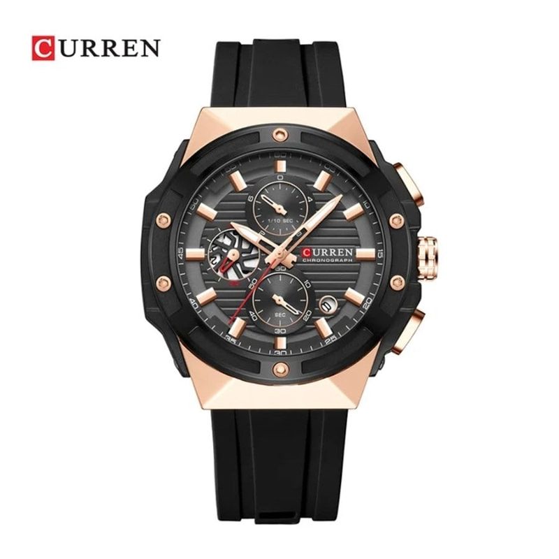 CURREN - Reloj Curren KREE0903 Cuarzo Negro