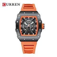 CURREN - Reloj KRED8002 Cuarzo Naranja
