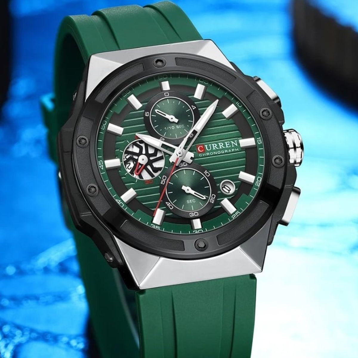 CURREN - Reloj Curren KREE0902 Cuarzo Verde