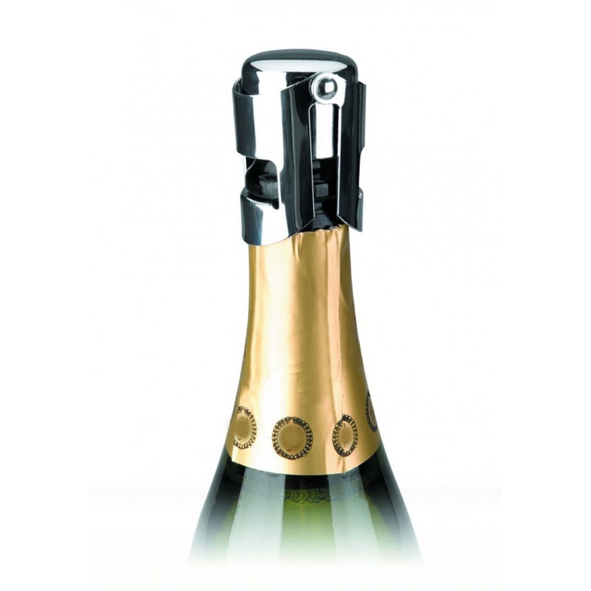 3 CLAVELES - Tapon cava cromado tres claveles 5 cm blister