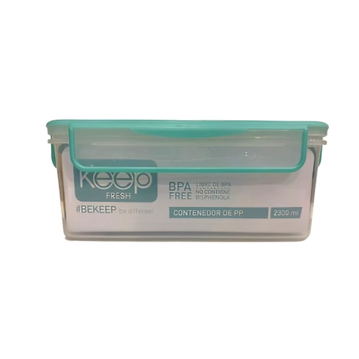 KEEP - HERMETICO PP 2300 ML RECTANGULAR VERDE