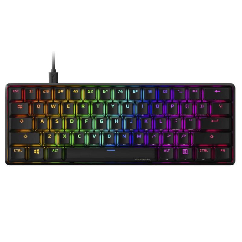 HYPERX - Teclado Mecanico HYPERX Alloy Origins 60 RGB Ingles SW Red