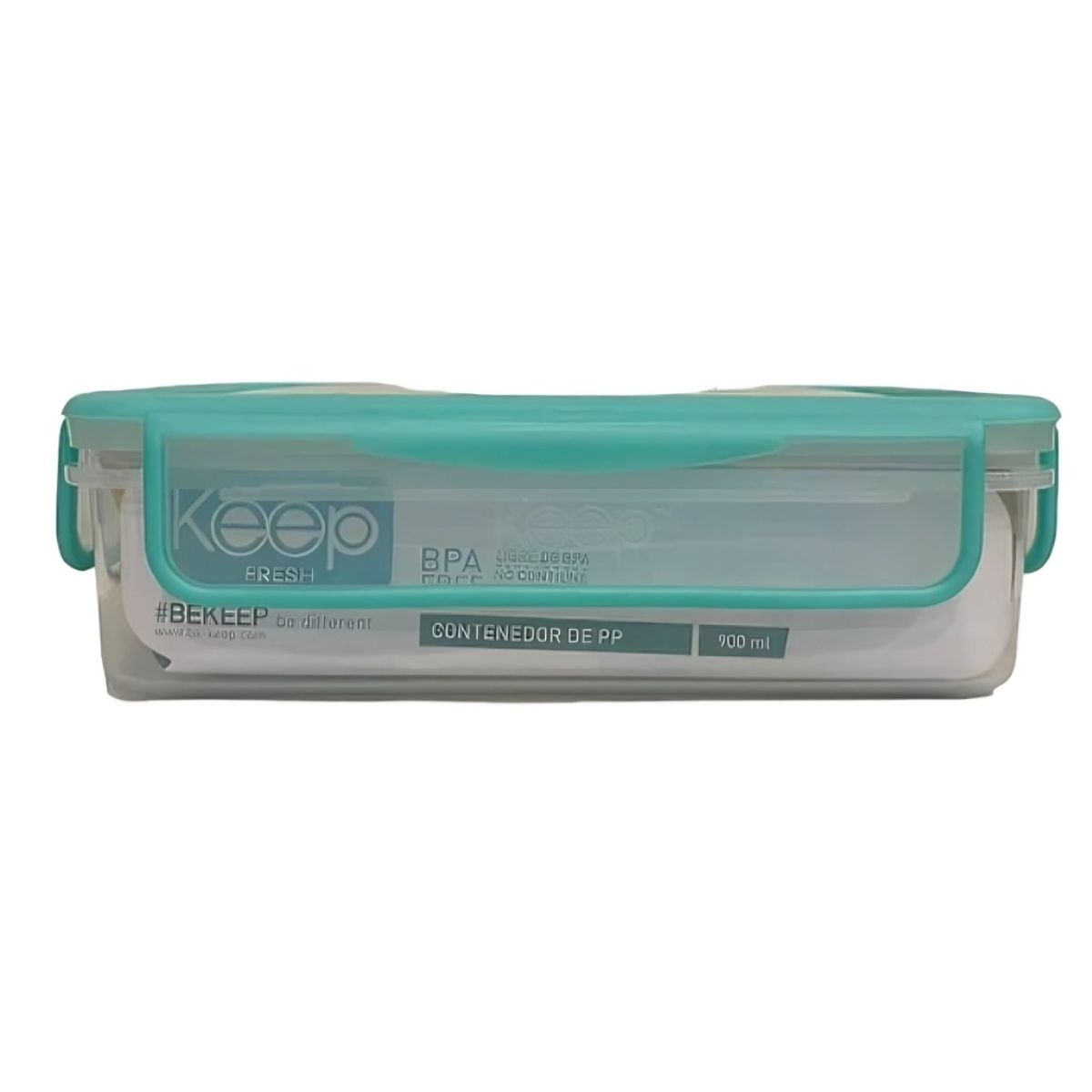KEEP - HERMETICO PP 900ML RECTANGULAR VERDE