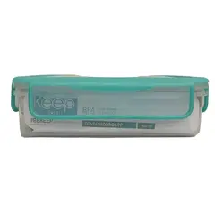KEEP - HERMETICO PP 900ML RECTANGULAR VERDE