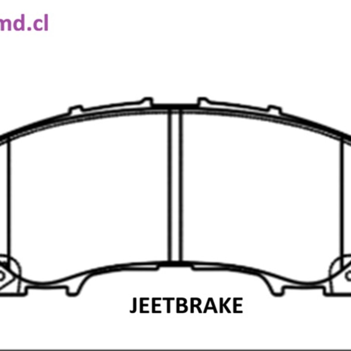 GENERICO - Pastillas De Frenos Delanteras Chevrolet Colorado 2019-2022
