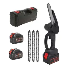 U BUY - Sierra Inalambrica Manual De 6 Con 2 Baterias Y 3 Cuchillas