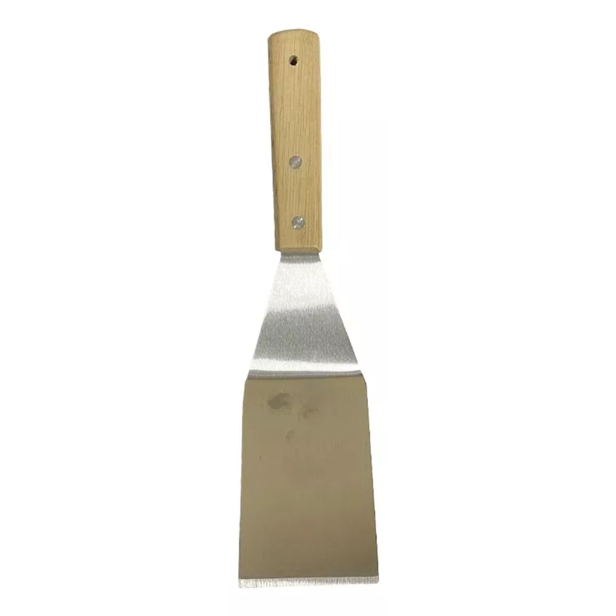 GENERICO - Espátula Churrasquera Angular Acero Inoxidable