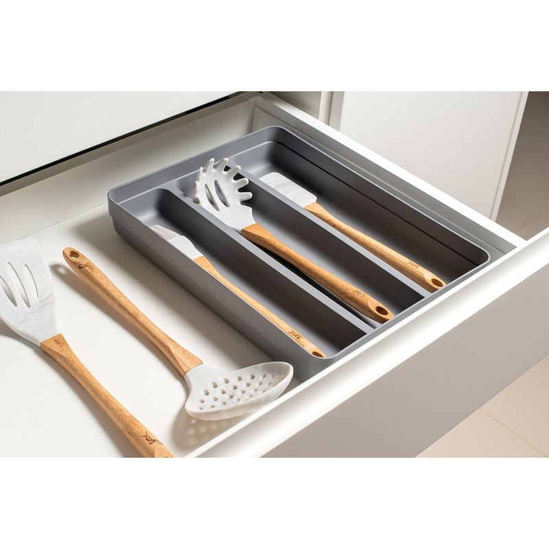 OU - Organizador de Utensilios Logic Gris OU