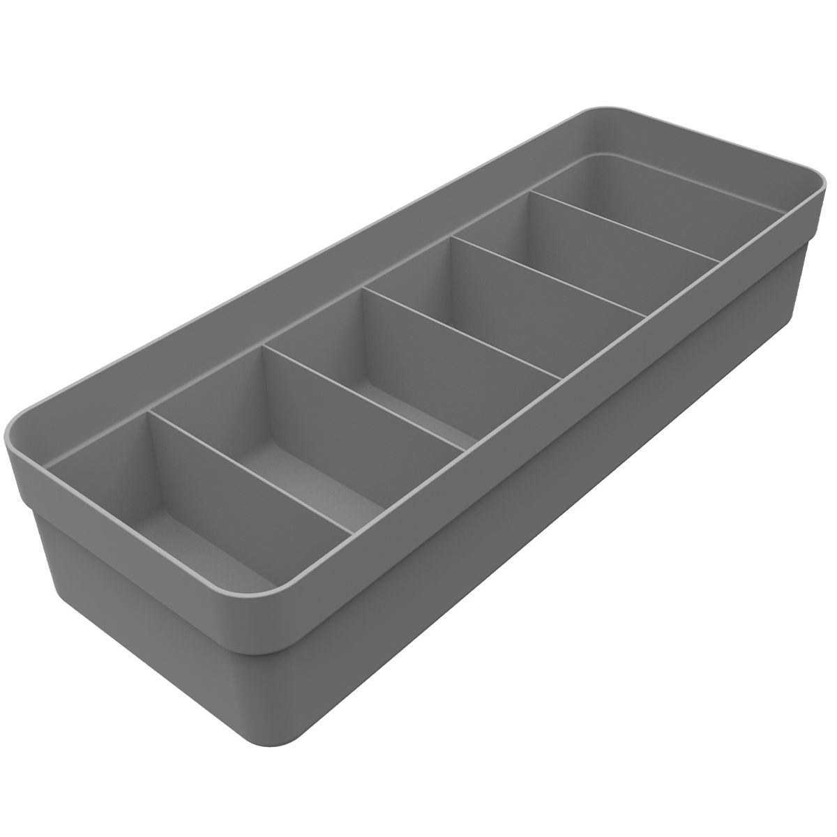 OU - Organizador De Cajón Closet Logic Grande Gris OU