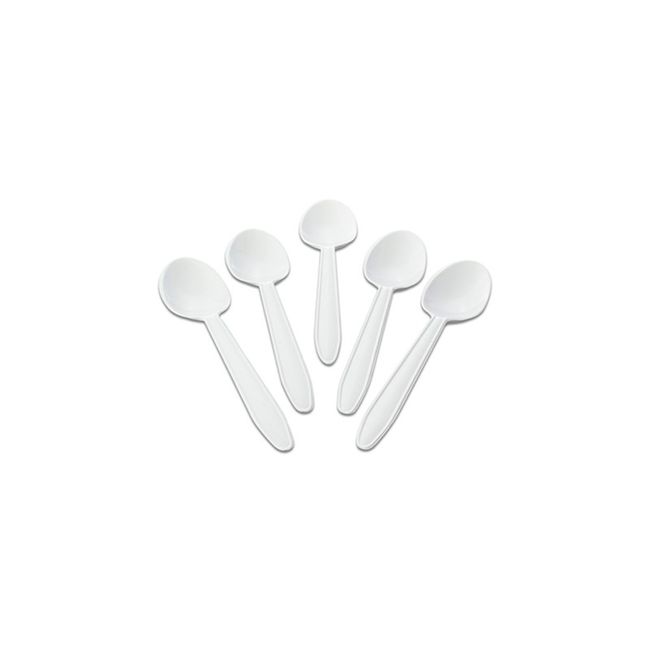 GENERICO - Cucharas Plásticas Desechables Pack 50 Unidades