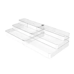 OU - Organizador Multinivel Extensible Clear - Turquesa