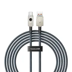 BASEUS - Cable P10355801221-01 2m 100W Carga Rápida Blanco