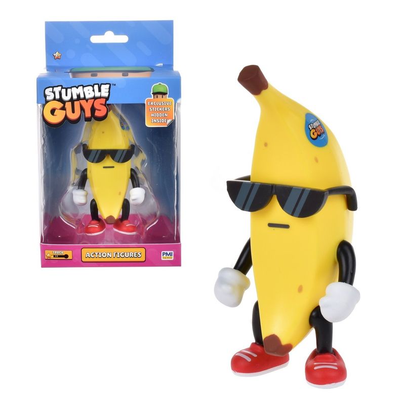 ANSALDO - FIGURA CON ACCESORIOS STUMBLE GUYS - BANANA GUY