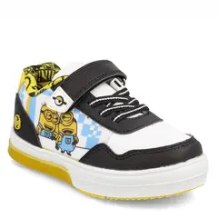 BUBBLE GUMMERS - Zapatilla Niño Bubblegummers Minions Neon Blanco-Negro