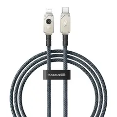 BASEUS - Cable Carga Rápida Tipo C a Lightning 1 m 20W Blanco