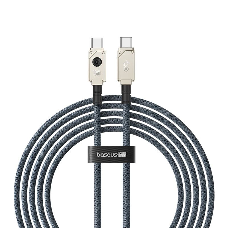 BASEUS - Cable Baseus P10355800221-01 Tipo C 2m 100W