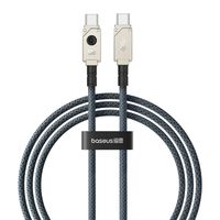 Cable Carga Rápida Tipo C a Tipo C 1 m 100W Blanco