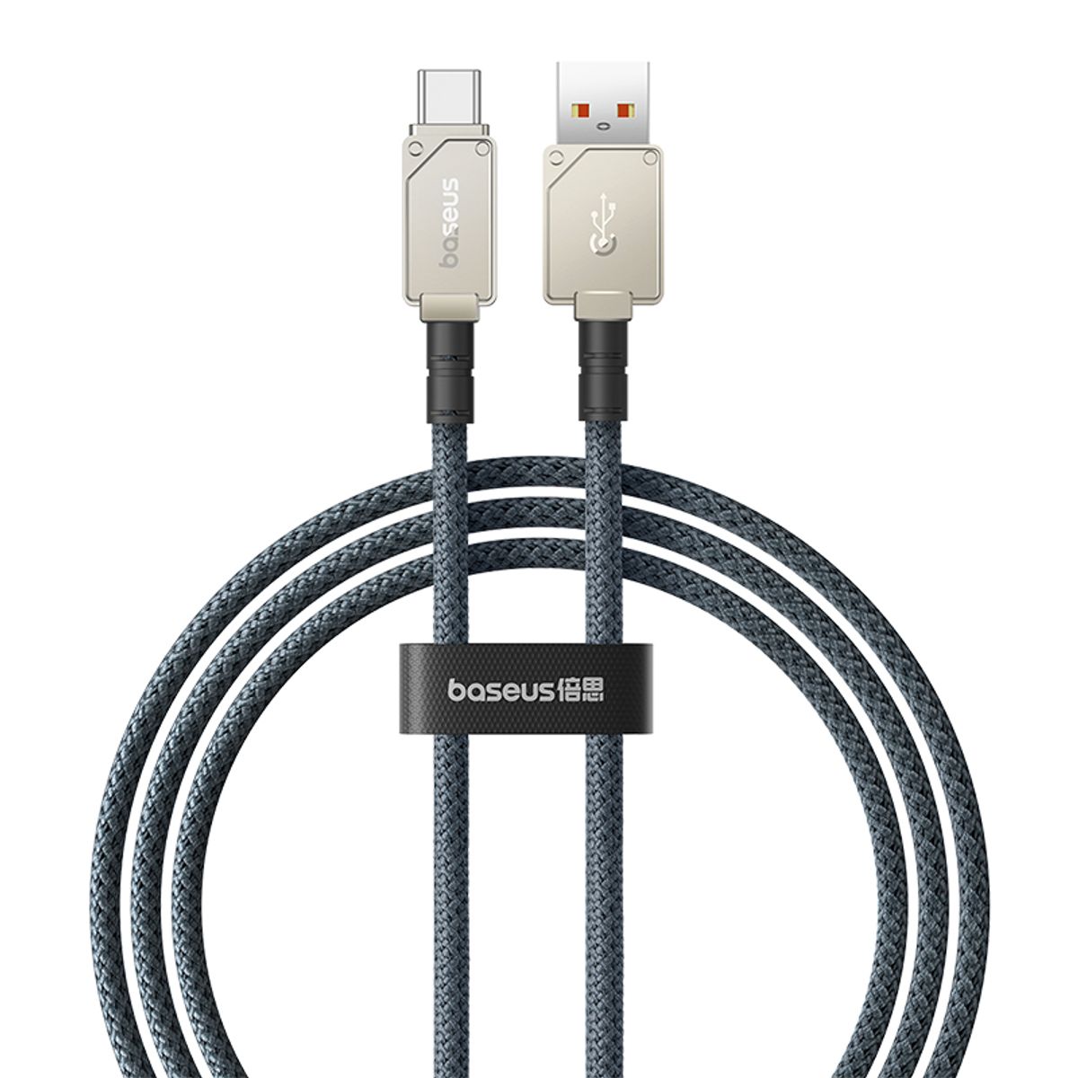 BASEUS - Cable Carga Rápida Baseus USB a Tipo C 1 m 100W Blanco